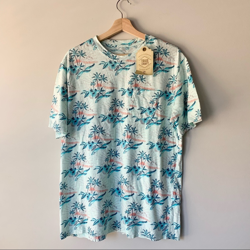 True Craft Hawaiian Print Shirt